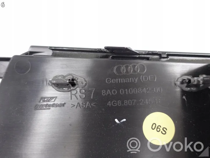 Audi RS7 C7 Etupuskurin alempi jäähdytinsäleikkö 4G8807681F