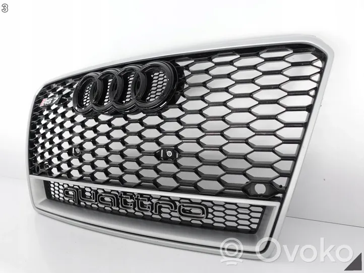 Audi RS7 C7 Maskownica / Grill / Atrapa górna chłodnicy 4G8853653E