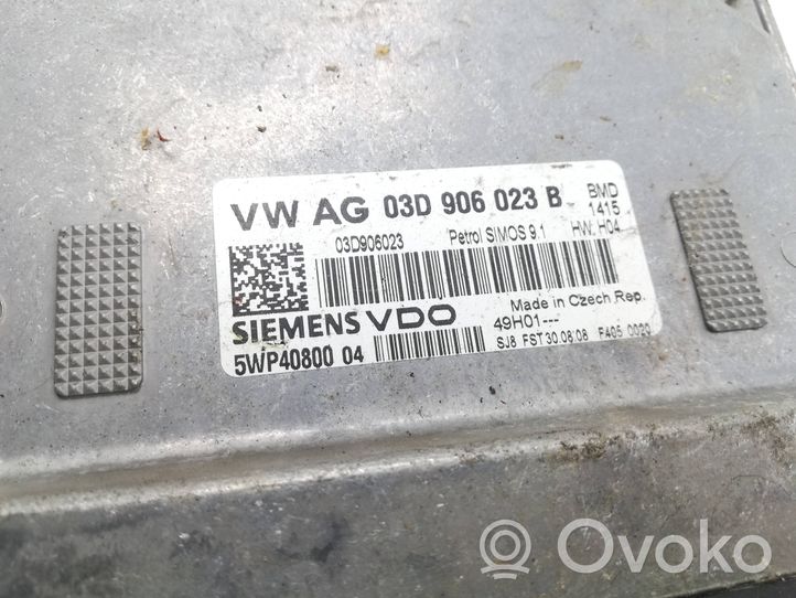 Volkswagen Fox Sterownik / Moduł ECU 03D906023B