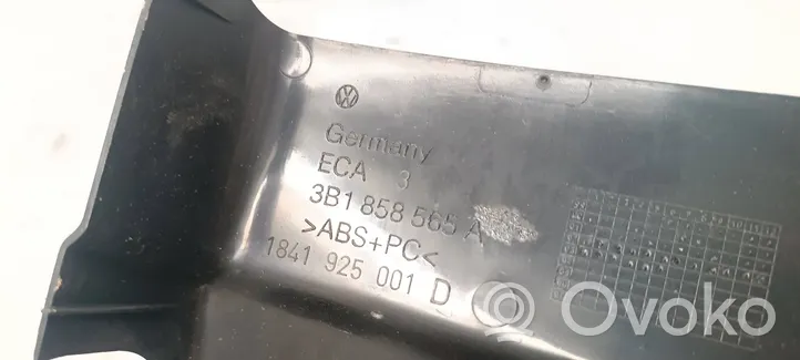 Volkswagen PASSAT B5.5 Elementy poszycia kolumny kierowniczej 3B1858565A