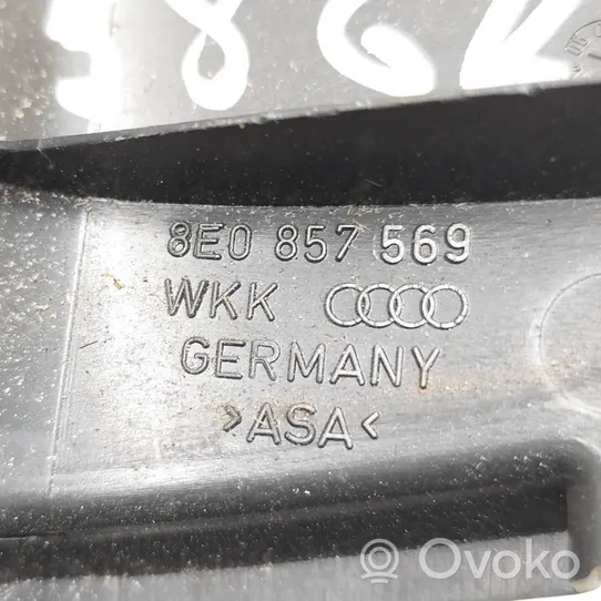 Audi A4 S4 B6 8E 8H Kita galinių durų apdailos detalė 8E0857569