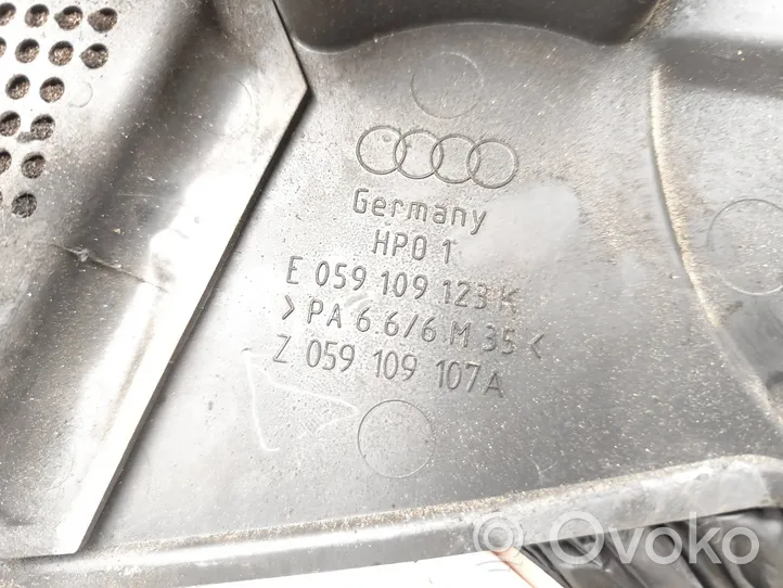 Audi A4 S4 B6 8E 8H Cache carter courroie de distribution 059109107A