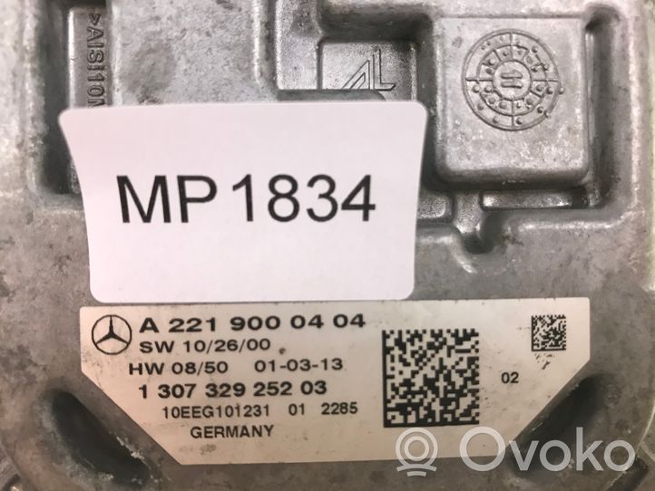 Mercedes-Benz S W221 Modulo di zavorra faro Xenon A2219000404