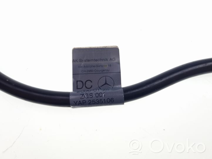 Mercedes-Benz Sprinter W901 W902 W903 W904 Minus / Klema / Przewód akumulatora 2535106