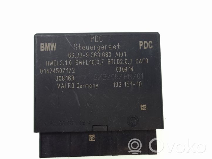 BMW X5 F15 Centralina/modulo sensori di parcheggio PDC 9363680