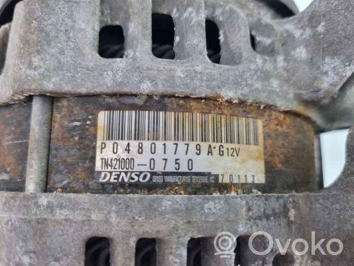 Dodge Challenger Generator/alternator P04801779AG