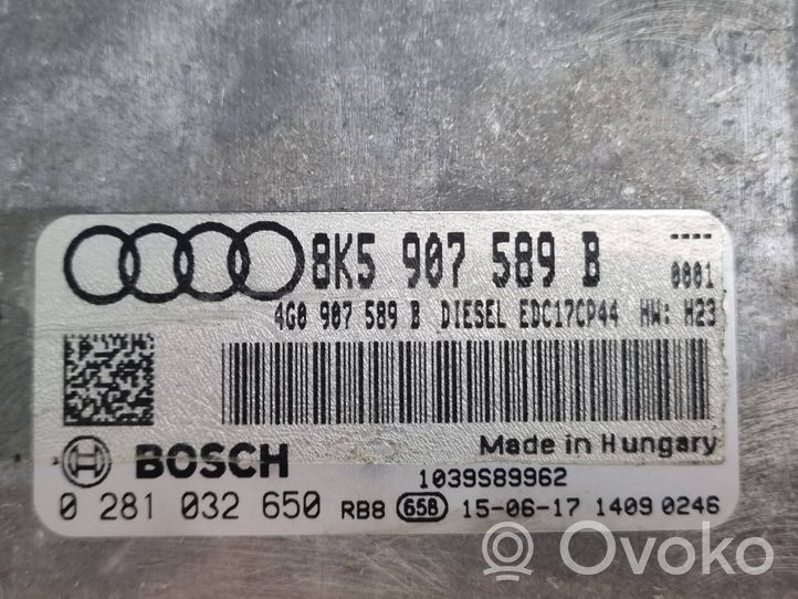 Audi Q5 SQ5 Variklio valdymo blokas 8K5907589B