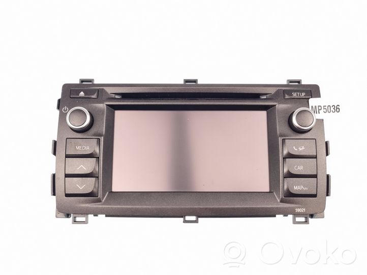 Toyota Auris E180 Panel / Radioodtwarzacz CD/DVD/GPS 8614002010