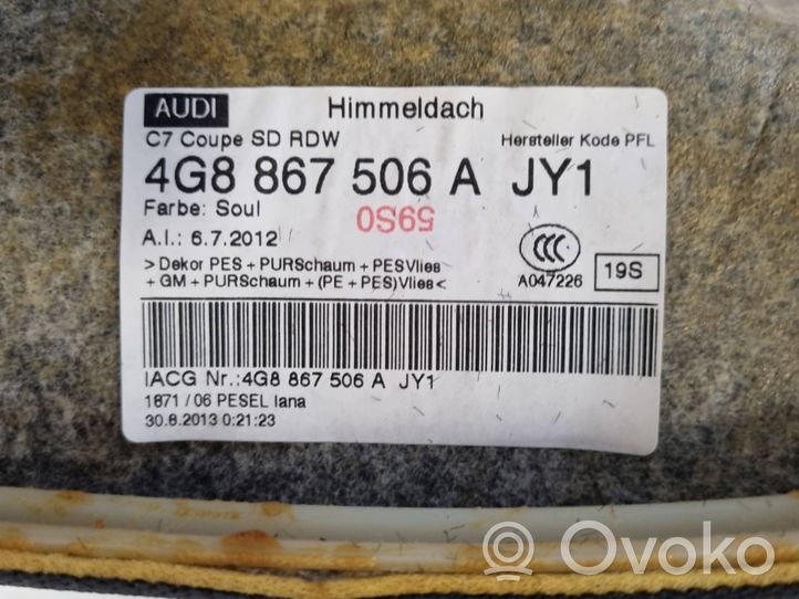 Audi A7 S7 4G Kattoverhoilu 4G8867506A