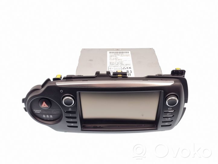 Toyota Yaris Unité principale radio / CD / DVD / GPS 861400D320