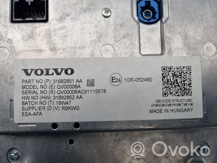 Volvo XC90 Monitori/näyttö/pieni näyttö P31682851AA