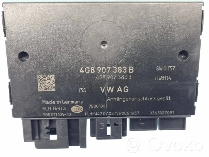 Audi A6 S6 C7 4G Module de contrôle crochet de remorque 4G8907383B