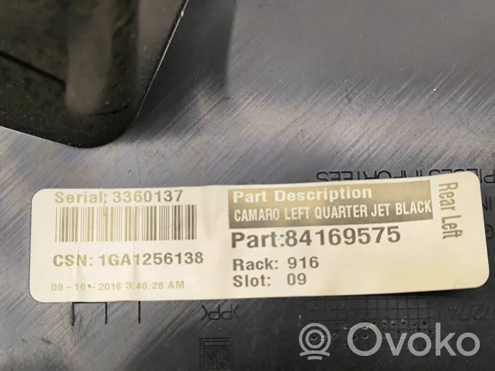 Chevrolet Camaro Muu vararenkaan verhoilun elementti 84169575