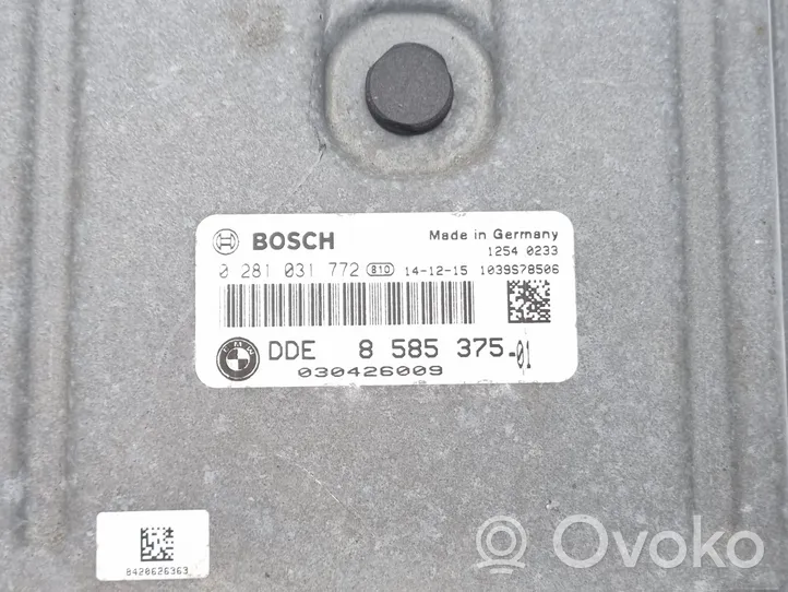 BMW 6 F06 Gran coupe Engine control unit/module 8585375