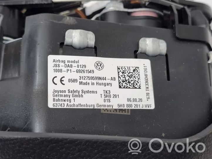 Volkswagen Golf VIII Airbag de volant 5H0880201J