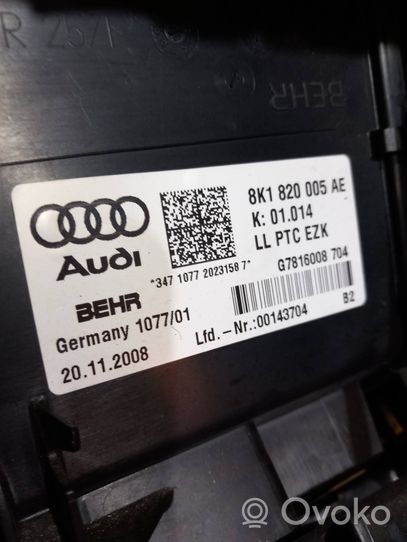 Audi A4 S4 B8 8K Scatola climatizzatore riscaldamento abitacolo assemblata 8K1820005AE