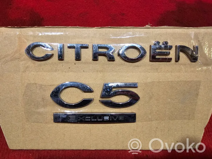 Citroen C5 Valmistajan merkki/mallikirjaimet 