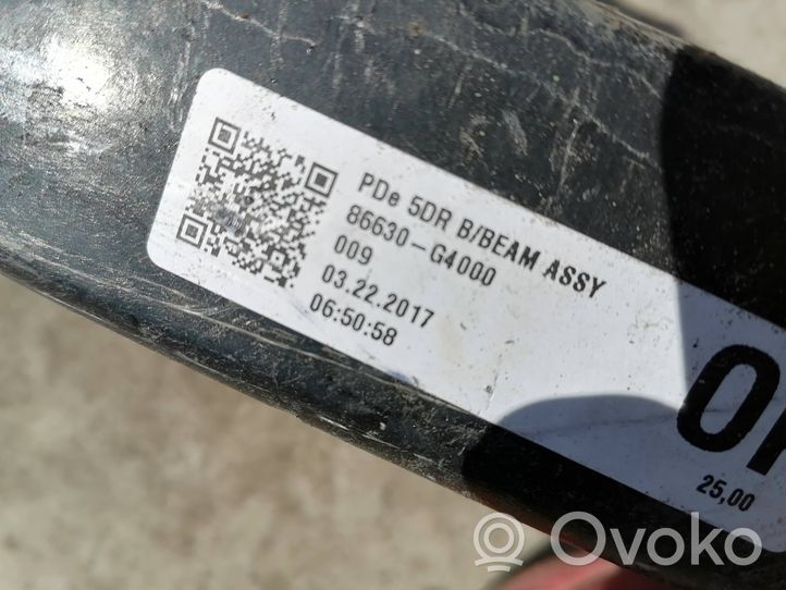 Hyundai i30 Traversa di supporto paraurti posteriore 86630G4000