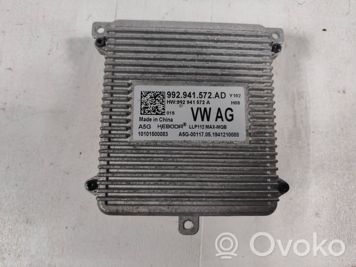 Volkswagen ID.3 Modulo di controllo ballast LED 992941572AD