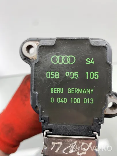 Audi A6 S6 C5 4B Cewka zapłonowa wysokiego napięcia 058905105
