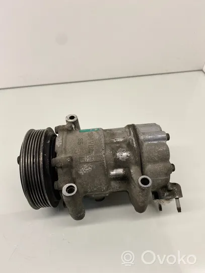 Peugeot 307 Air conditioning (A/C) compressor (pump) 9655191580