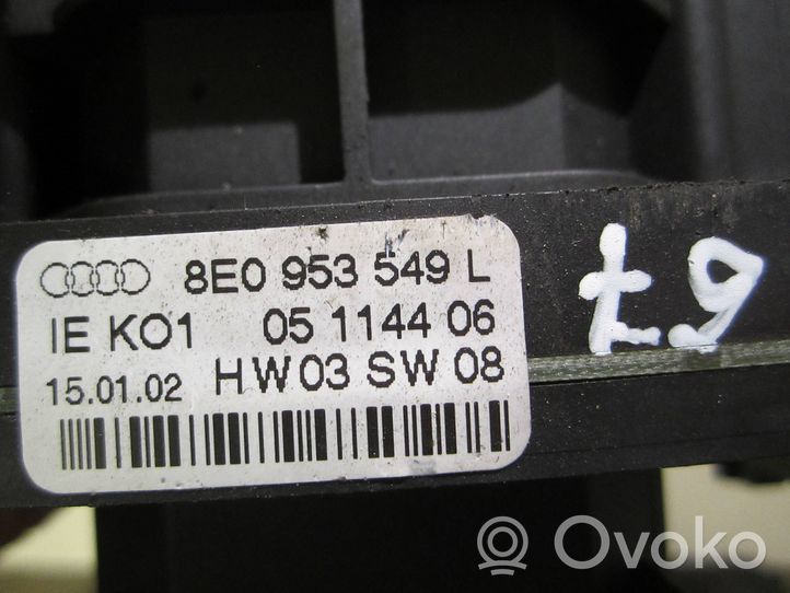 Audi A4 S4 B6 8E 8H Pyyhkimen/suuntavilkun vipukytkin 8E0953549L