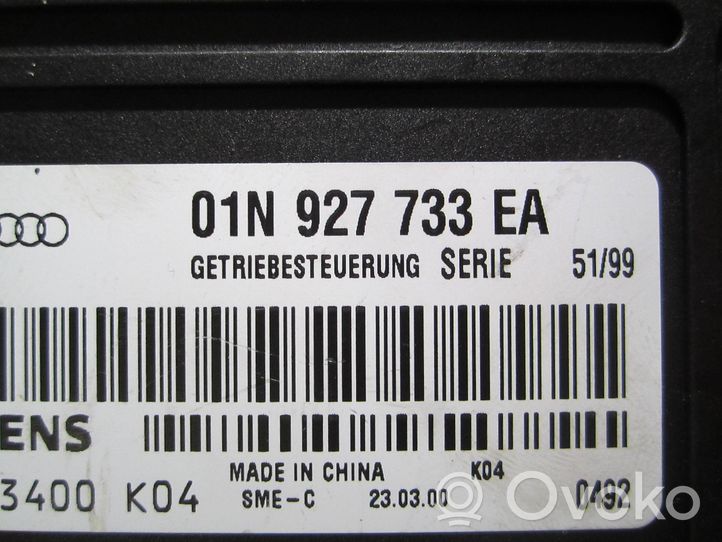 Volkswagen PASSAT B5 Pavarų dėžės valdymo blokas 01N927733EA