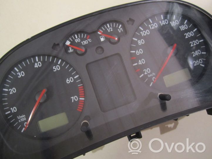 Volkswagen Bora Compteur de vitesse tableau de bord 1J0919881B