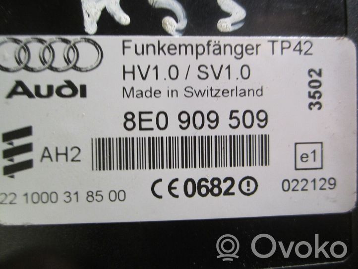 Audi A4 S4 B6 8E 8H Unité de commande chauffage Webasto 8E0909509