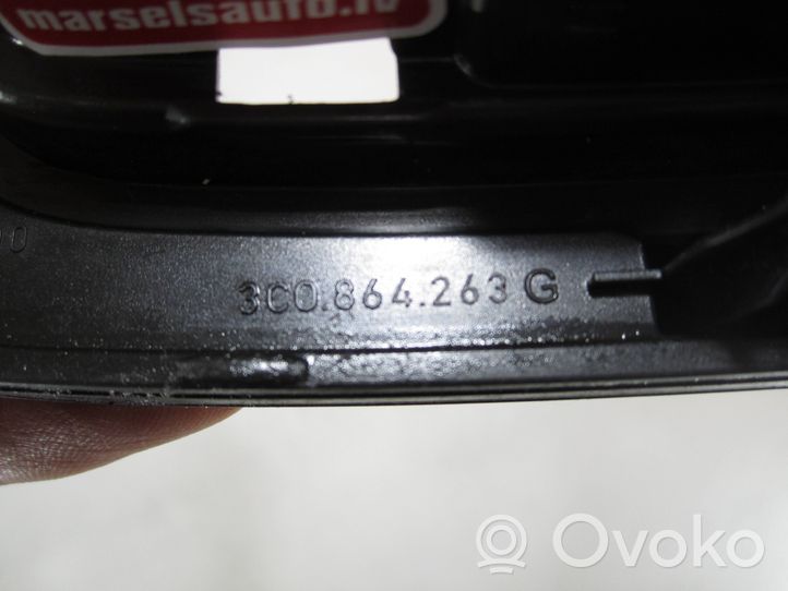 Volkswagen PASSAT B6 Vaihteenvalitsimen kehys verhoilu muovia 3C0864263G