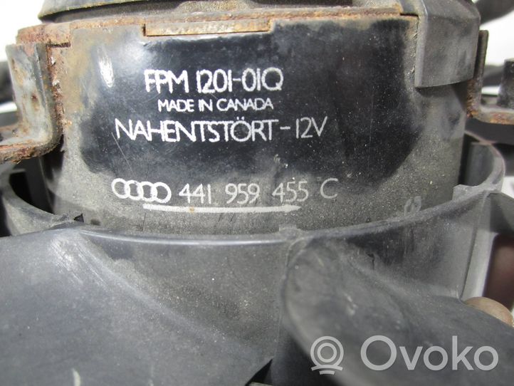 Audi V8 Elektryczny wentylator chłodnicy 441959455C