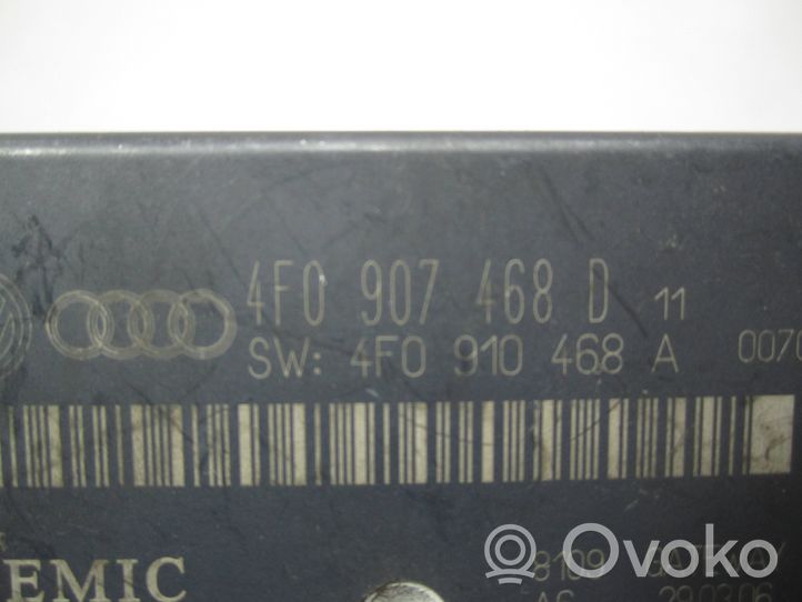 Audi A6 S6 C6 4F Modulo di controllo accesso 4F0907468D