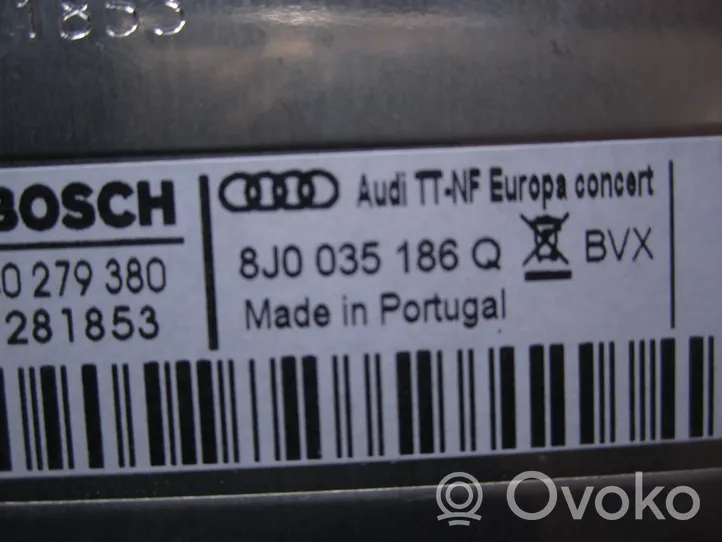 Audi TT TTS Mk2 Radio/CD/DVD/GPS-pääyksikkö 8J0035186Q
