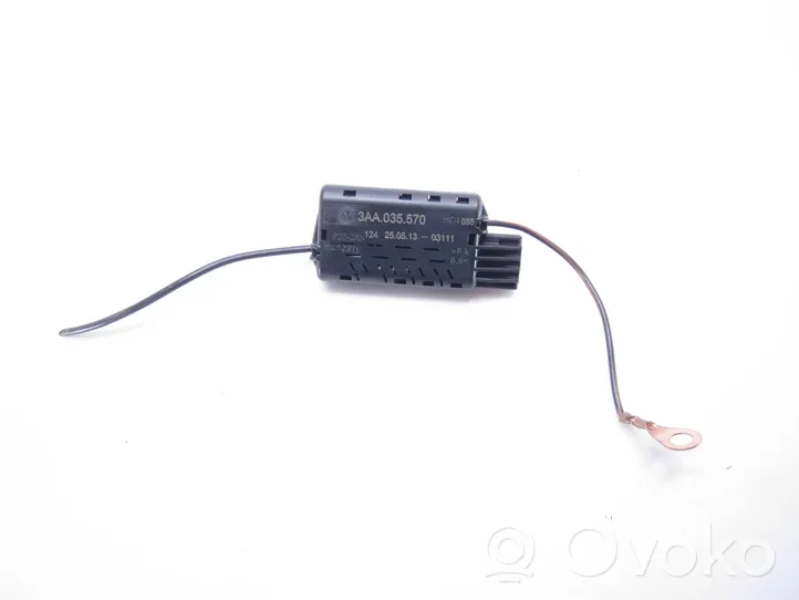 Volkswagen PASSAT CC Amplificatore antenna 3AA035570