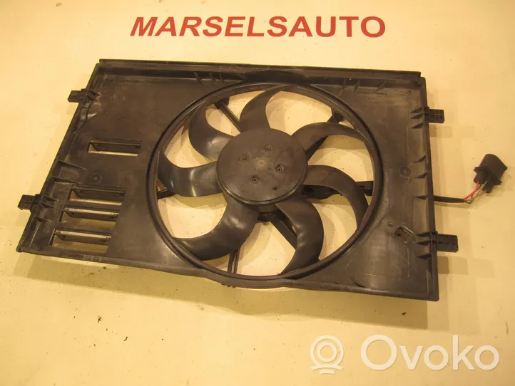 Volkswagen PASSAT B8 Electric radiator cooling fan 5Q0121203CT