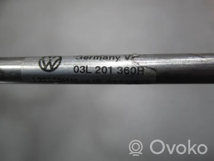 Volkswagen Golf VI Linea/tubo flessibile di ritorno del carburante 03L201360R