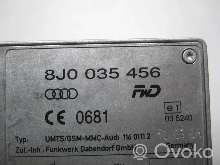 Audi A4 S4 B8 8K Antenos stiprintuvas 8J0035456