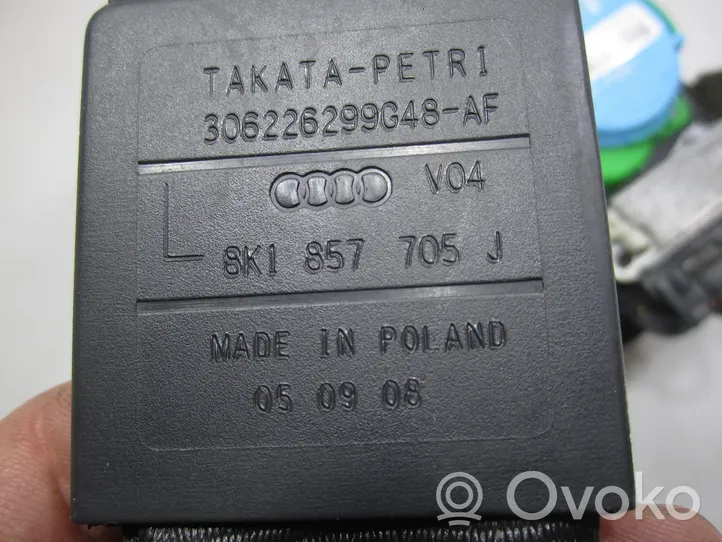 Audi A4 S4 B8 8K Ceinture de sécurité avant 8K1857705J