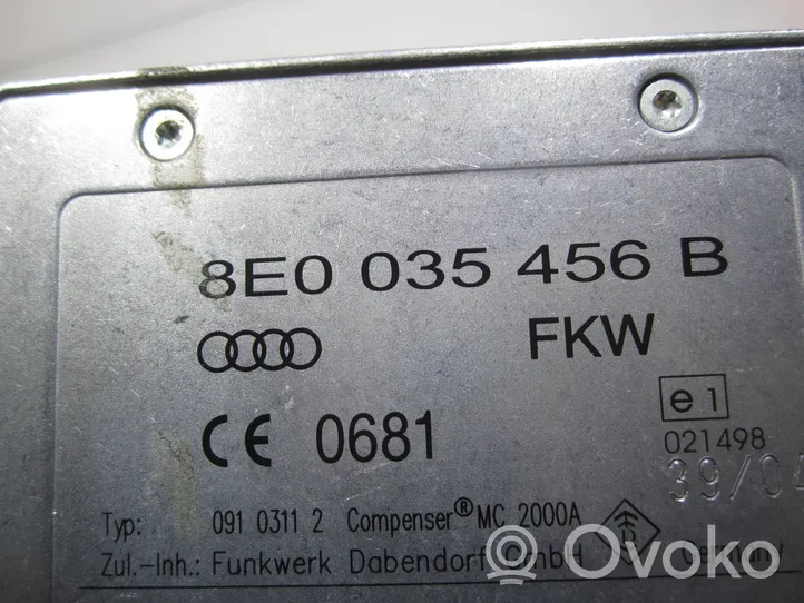 Audi A6 S6 C6 4F Moduł / Sterownik anteny 8E0035456B