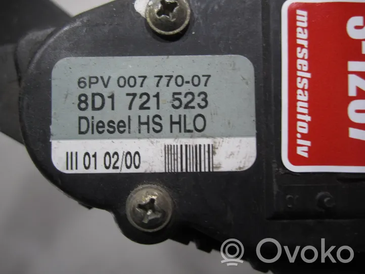 Audi A4 S4 B5 8D Pedal del acelerador 8D1721523