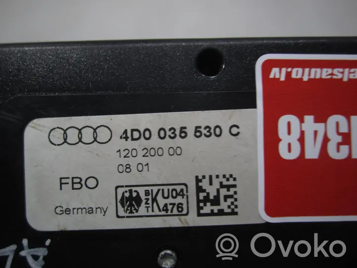 Audi A4 S4 B5 8D Moduł / Sterownik anteny 4D0035530C