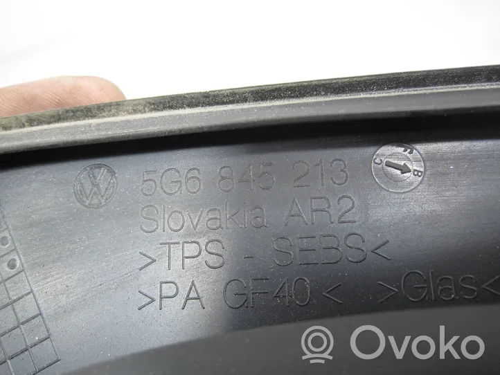 Volkswagen Golf VII Szyba karoseryjna drzwi tylnych 5G6845213