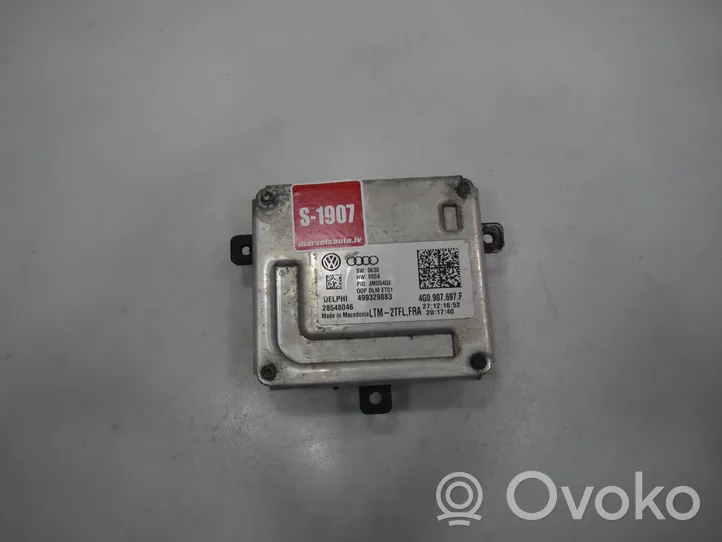 Volkswagen PASSAT B8 Unidad de control/módulo de los faros xenón 4G0907697F