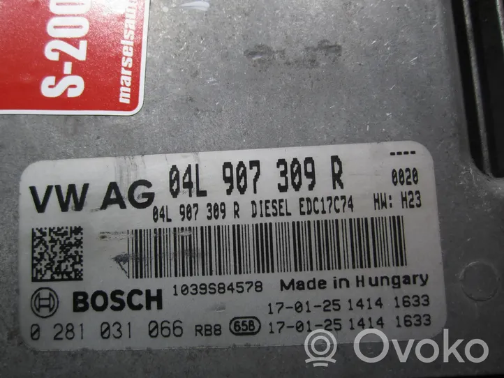 Volkswagen PASSAT B8 Variklio valdymo blokas 04L907309R