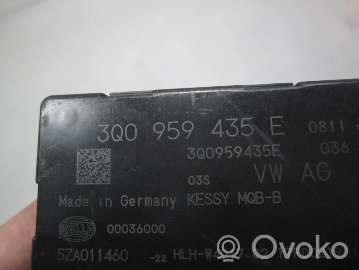 Volkswagen PASSAT B8 Module de contrôle sans clé Go 3Q0959435E