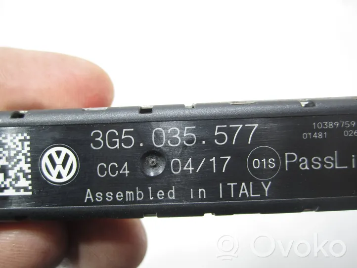 Volkswagen PASSAT B8 Amplificador de antena aérea 3G5035577