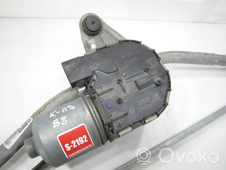 Volkswagen PASSAT B8 Tringlerie et moteur d'essuie-glace avant 3G1955119A