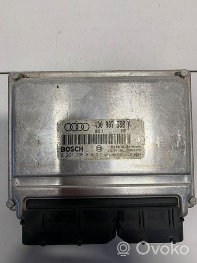 Audi A6 S6 C5 4B Moottorin ohjainlaite/moduuli 4D0907558a