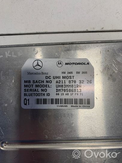 Mercedes-Benz R W251 Muut ohjainlaitteet/moduulit A2118703226