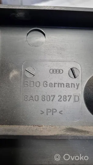 Audi 80 90 S2 B4 Rekisterikilven kehys/pidike 8A0807287D